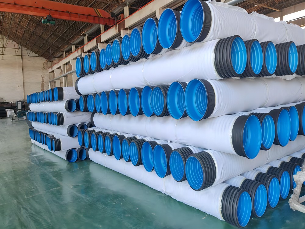 HDPE Corrugated Pipe Seepage Pipe主图 HDPE Corrugated Pipe Seepage Pipe主图