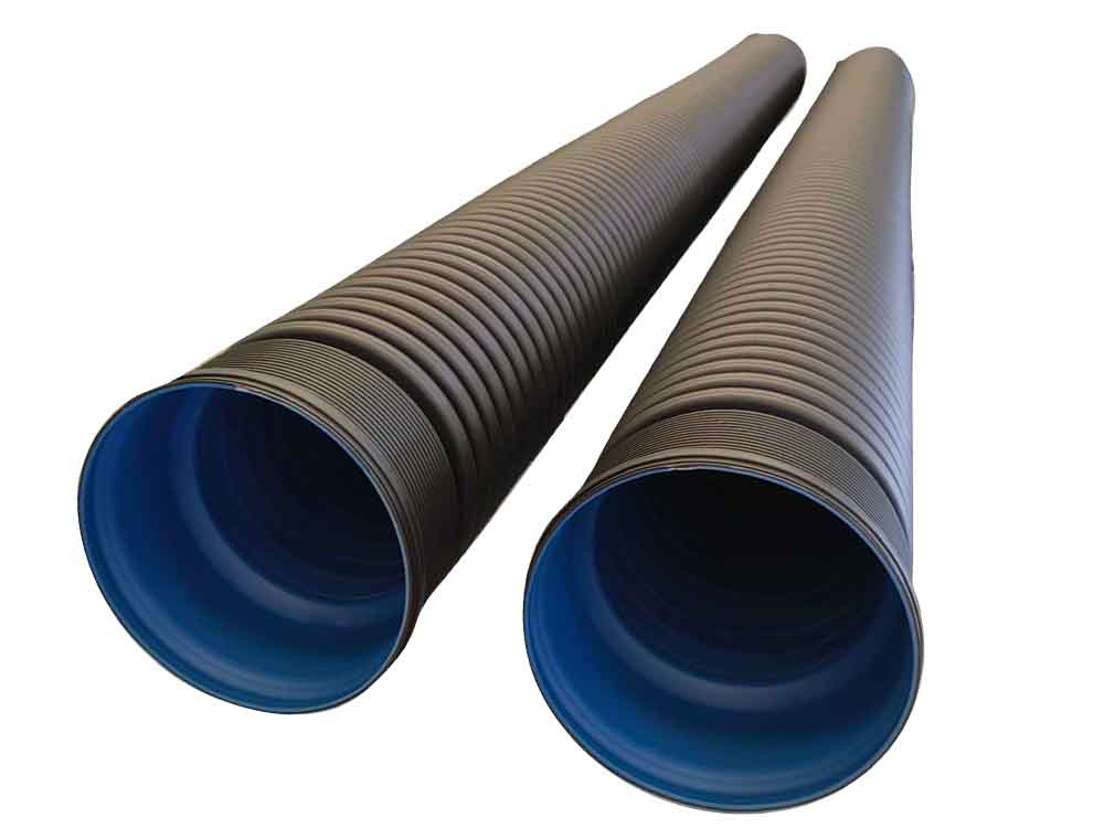 DN400 Double Wall HDPE Corrugated Pipe