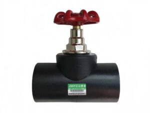 PE stop valve