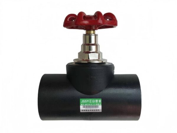 PE stop valve
