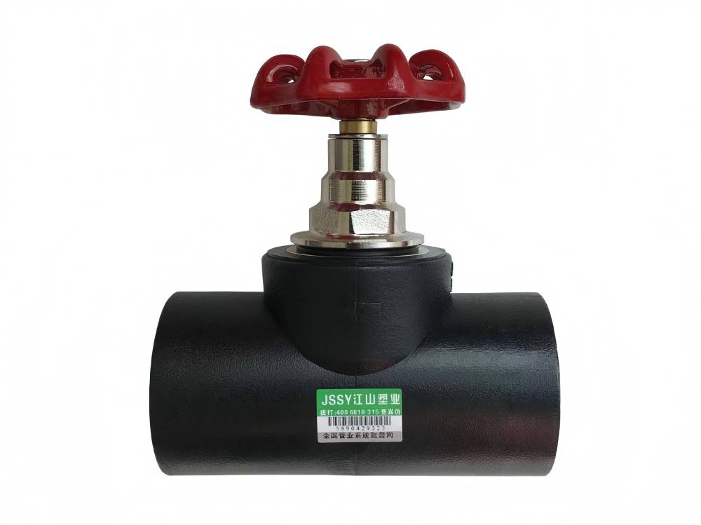 PE stop valve