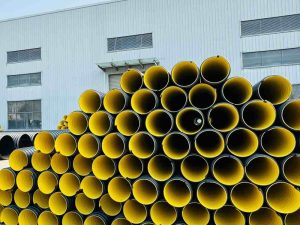 HDPE Steel Reinforced Threaded Pipe