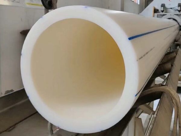 PE100 High Density Polyethylene Water Supply Pipe（HDPE）White (1)