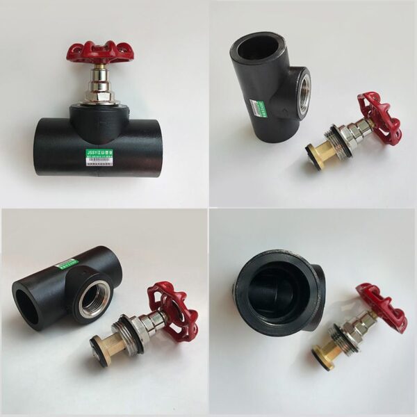 PE stop valve