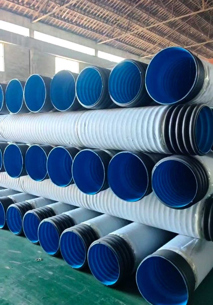 HDPE Double Wall Corrugated Seepage Pipe 1 (5)